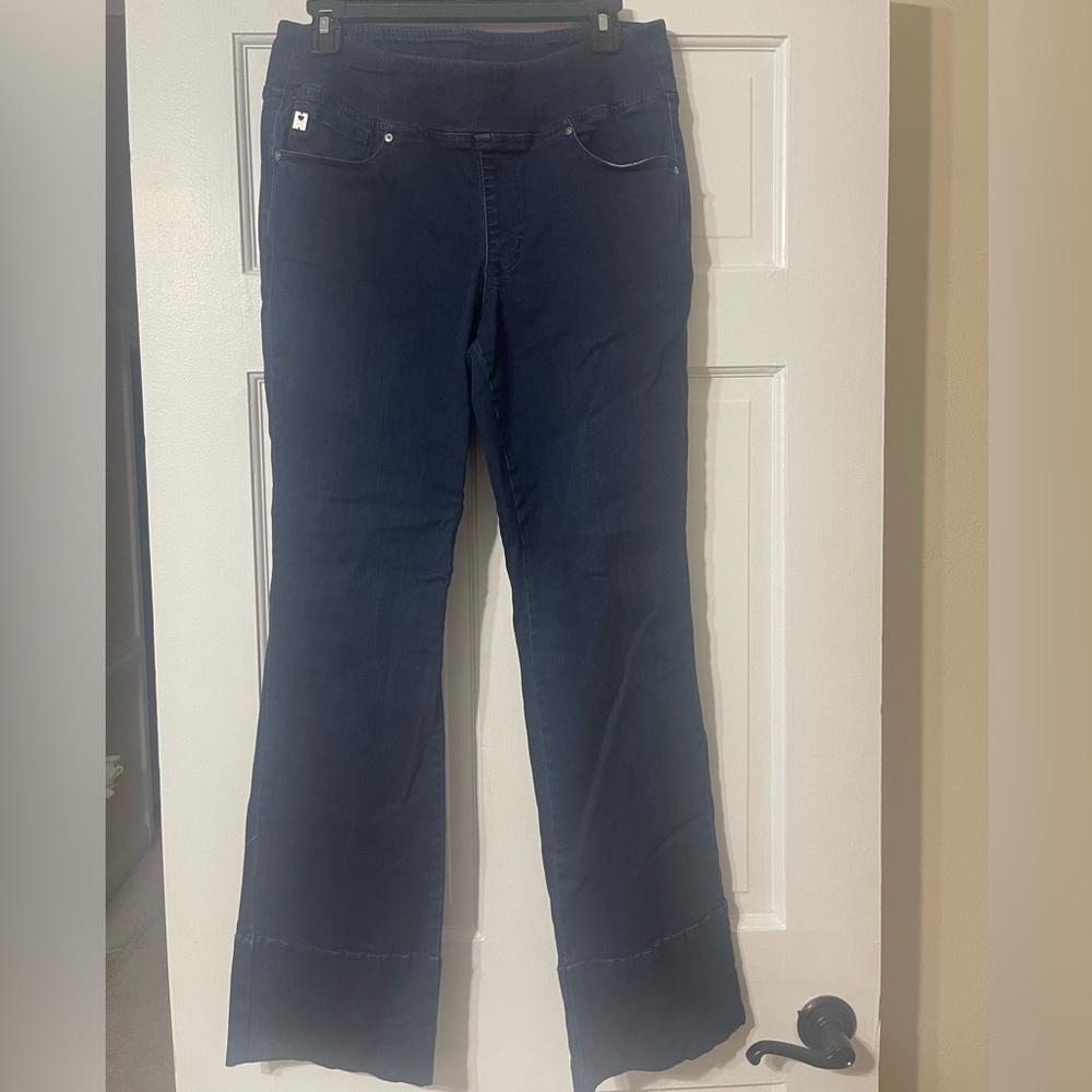 Belle by Kim Gravel pull on stretch denim